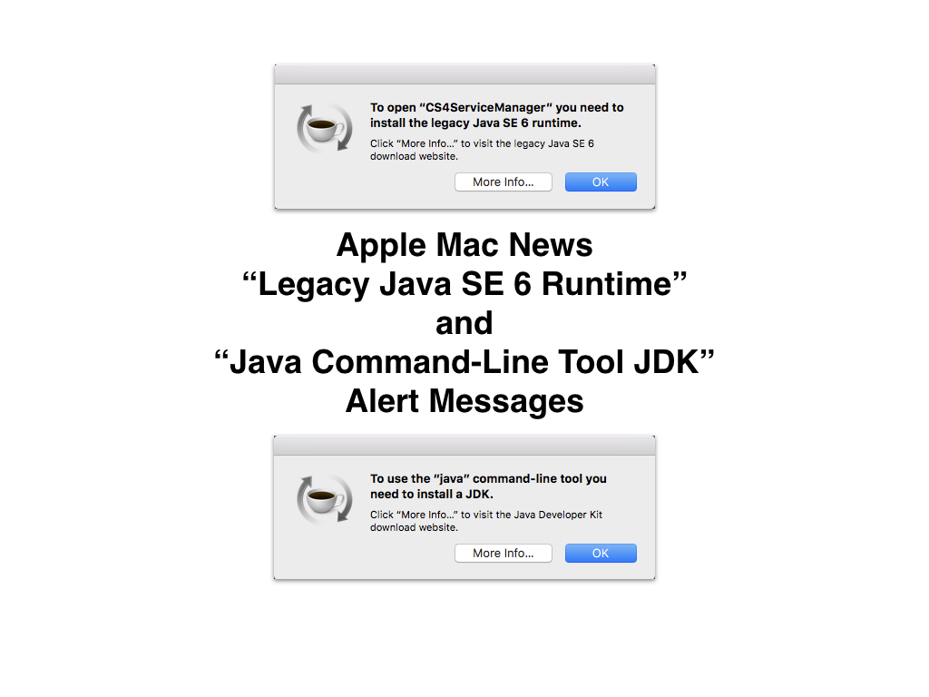Legacy Java Se 6 Runtime For Mac Os Sierra